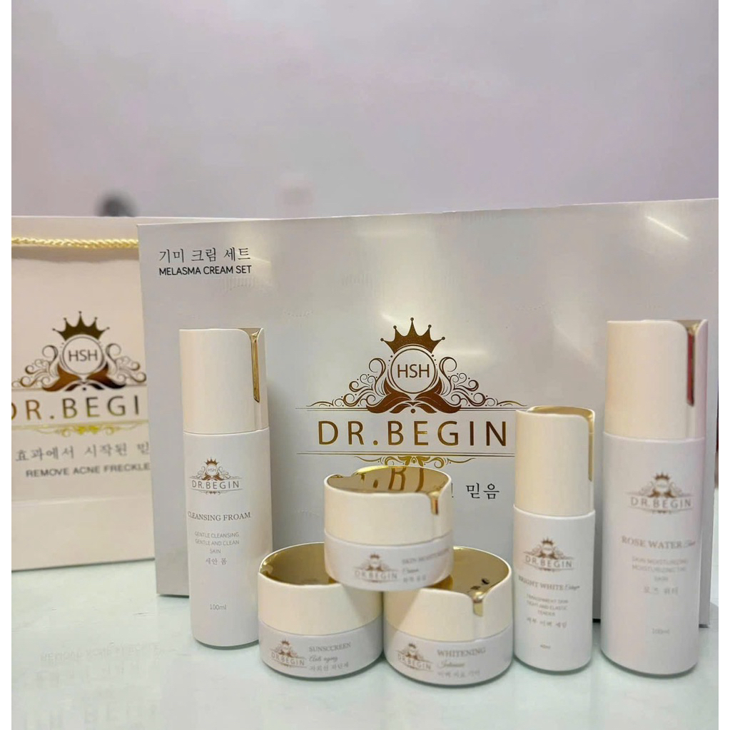 DR.BEGIN BỘ KEM NÁM CAO CẤP Begin luxury chính hãng