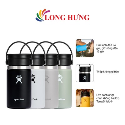 Bình giữ nhiệt Hydro Flask Wide Flex Sip Lid 12 OZ/354ml - Hàng chính hãng