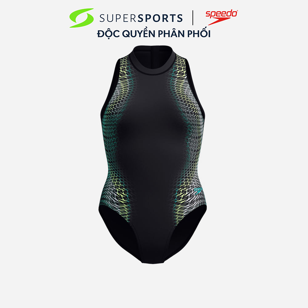 Đồ Bơi Một Mảnh Nữ Speedo Printed - Đen - 8-1244516569