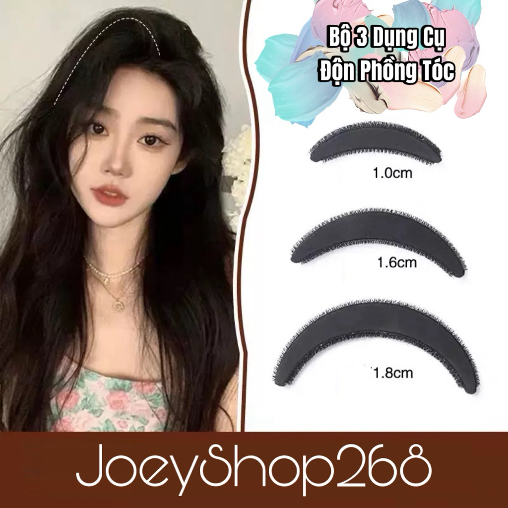 Kẹp Độn Tóc Phồng Mái JoeyShop268 Tiện Dụng Phong Cách