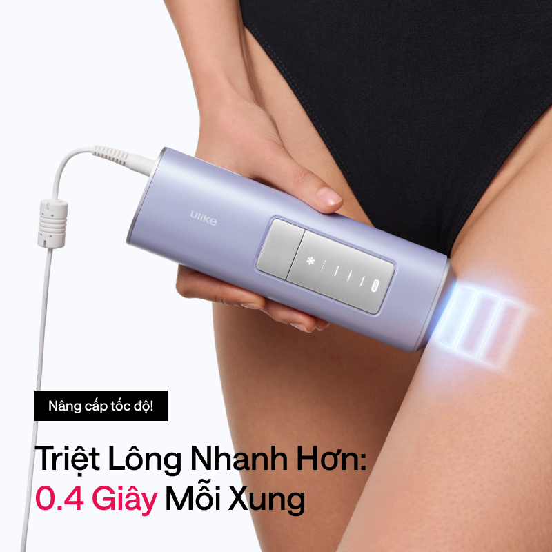 (Hannah)Máy Triệt Lông Ulike Air 2 Max Tím Aurora-Công Nghệ IPL triệt lạnh bằng đá Sapphire,siêu xung độc quyền USHR | BigBuy360 - bigbuy360.vn