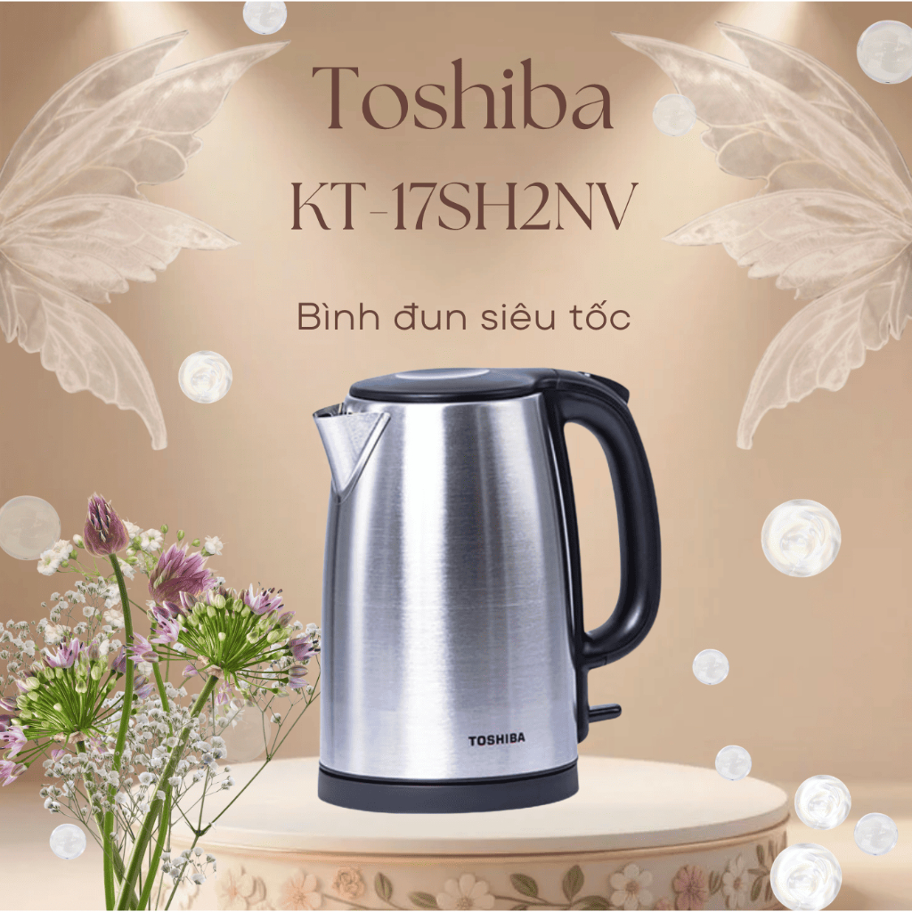 Bình đun siêu tốc Toshiba KT-17SH2NV