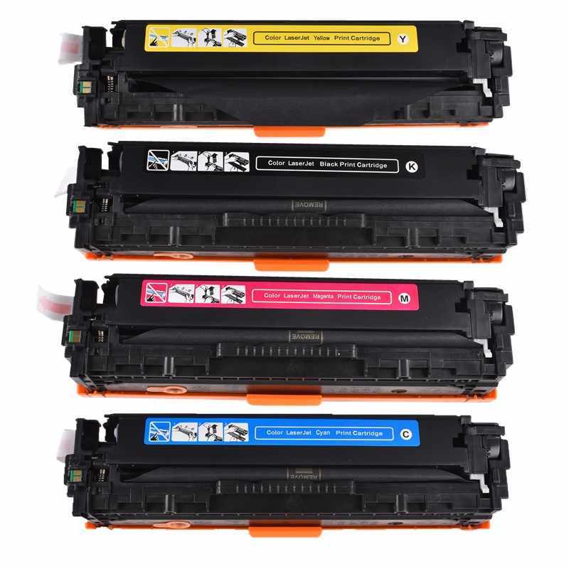 Hộp cartridge mực máy in laser màu CRG 054 054 CF501A CF401A hp M254 M280 M281 M284 Canon MF621 MF63