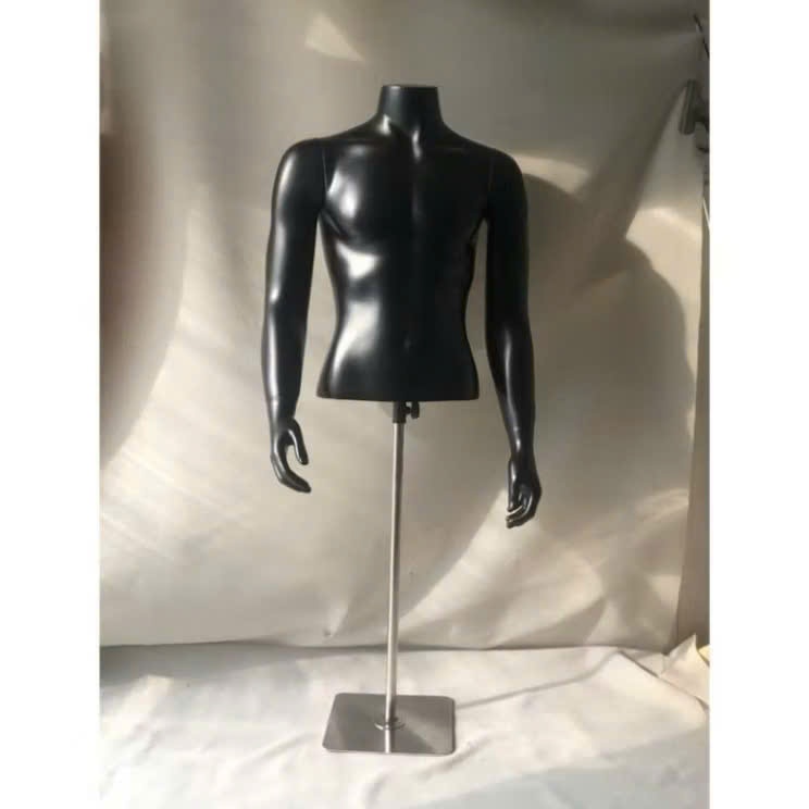 Manocanh nam bán thân thể thao đen trắng xuất xứ việt nam ôm dáng shop thời trang - sada shop