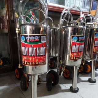 Máy hút nhớt inox 10 lít (Thương hiệu hoàng vinh 702)