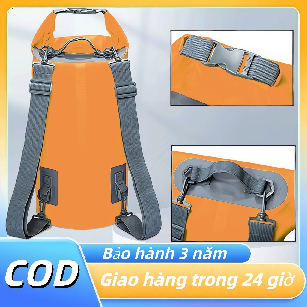 Túi Khô Chống Nước Đi Biển Ocean Pack Loại to 15L- 20L- 30L
