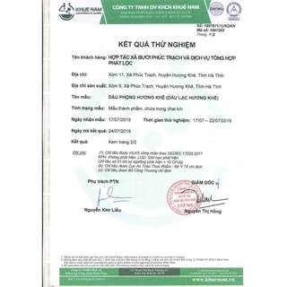 [chai thủy tinh] Dầu phộng Hương Khê 500ml