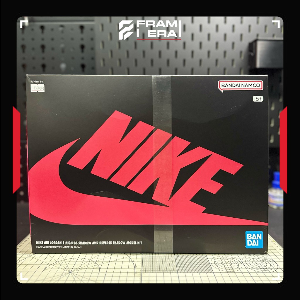 Mô Hình Lắp Ráp Nike Air Jordan 1 High 85 “Shadow & Reverse Shadow” Model Kit | Bandai Spirits Chính