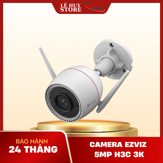 Camera WiFi Thông Minh 5MP EZVIZ H3C 3K - Hàng Chính Hãng