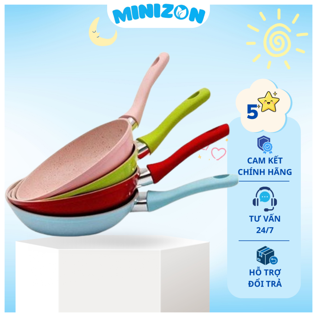 Chảo đá chống dính Honper Frying Pan 16cm