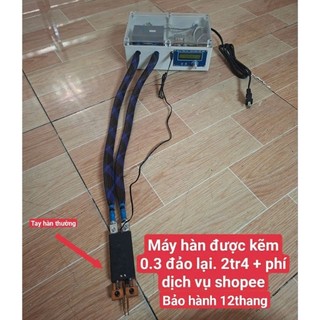 Máy hàn cell pin tay rời (hàn được kẽm 0.3) Hộp nhựa