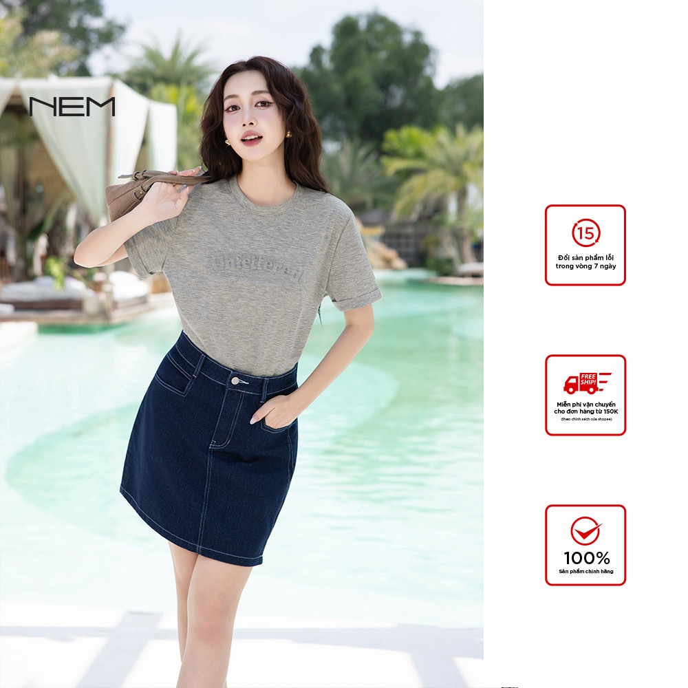[Chính hãng } Áo phông  nữ thiết kế NEM Fashion TS60262
