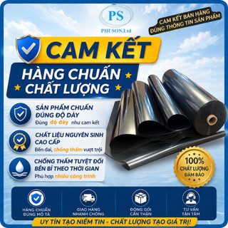 [Dày 0,3mm, 0,5mm] Bể bạt HDPE Phú Sơn nuôi cá, ốc, lươn, Bạt bể tiện lợi, bền bỉ, phù hợp nuôi thủy hải sản