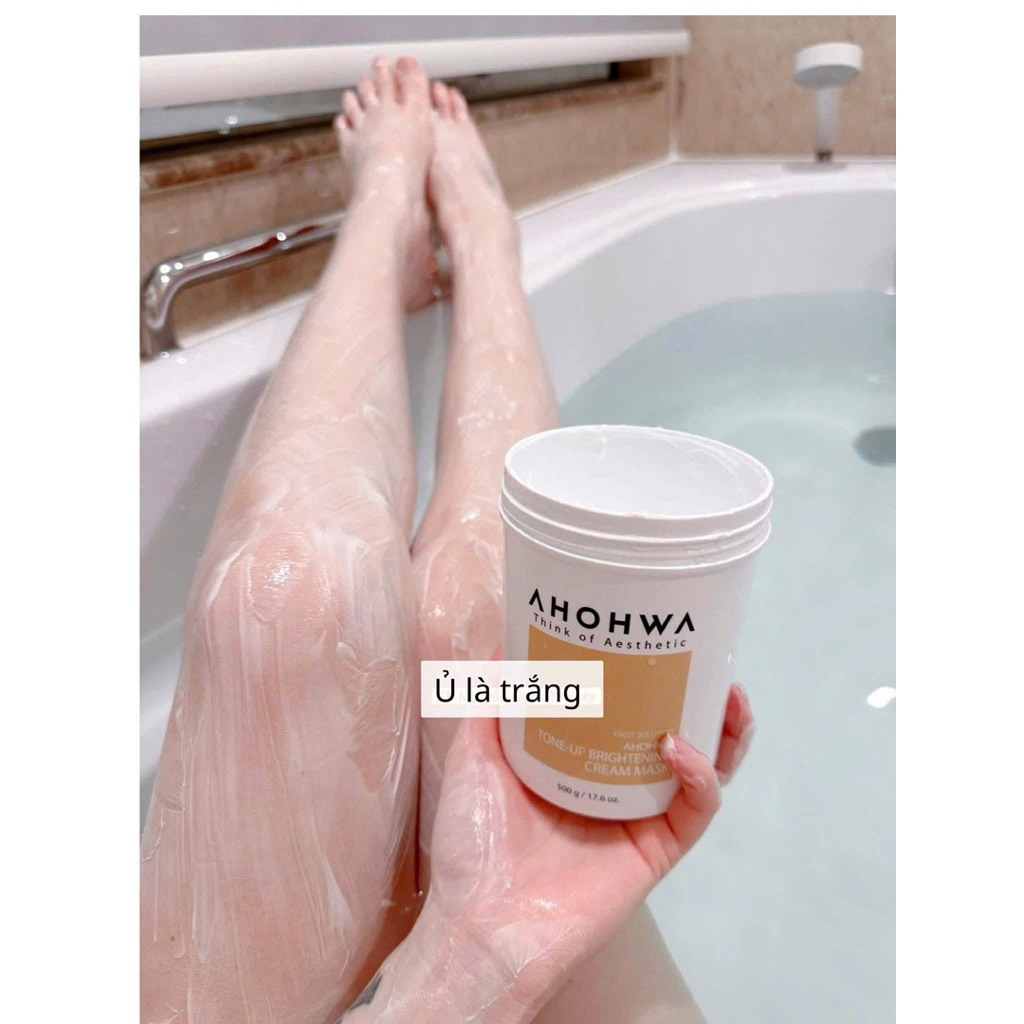 Ủ trắng nhả nắng dưỡng trắng da Ahohwa 500g