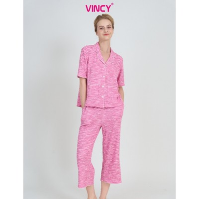 Bộ Đồ Thun Lửng Nữ Vincy BTL012W11