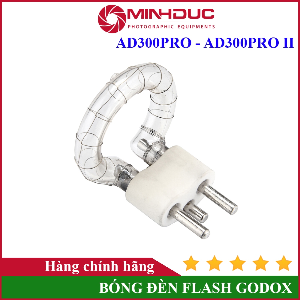Bóng đèn Flash Godox AD300 Pro, AD300 Pro II - MINH ĐỨC CAMERA