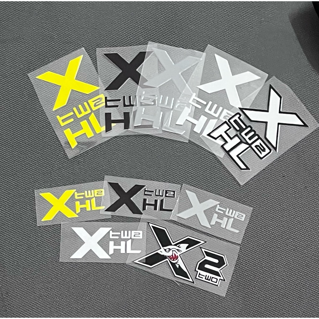 Tem dán phuộc shark x2, Two, x2 HL