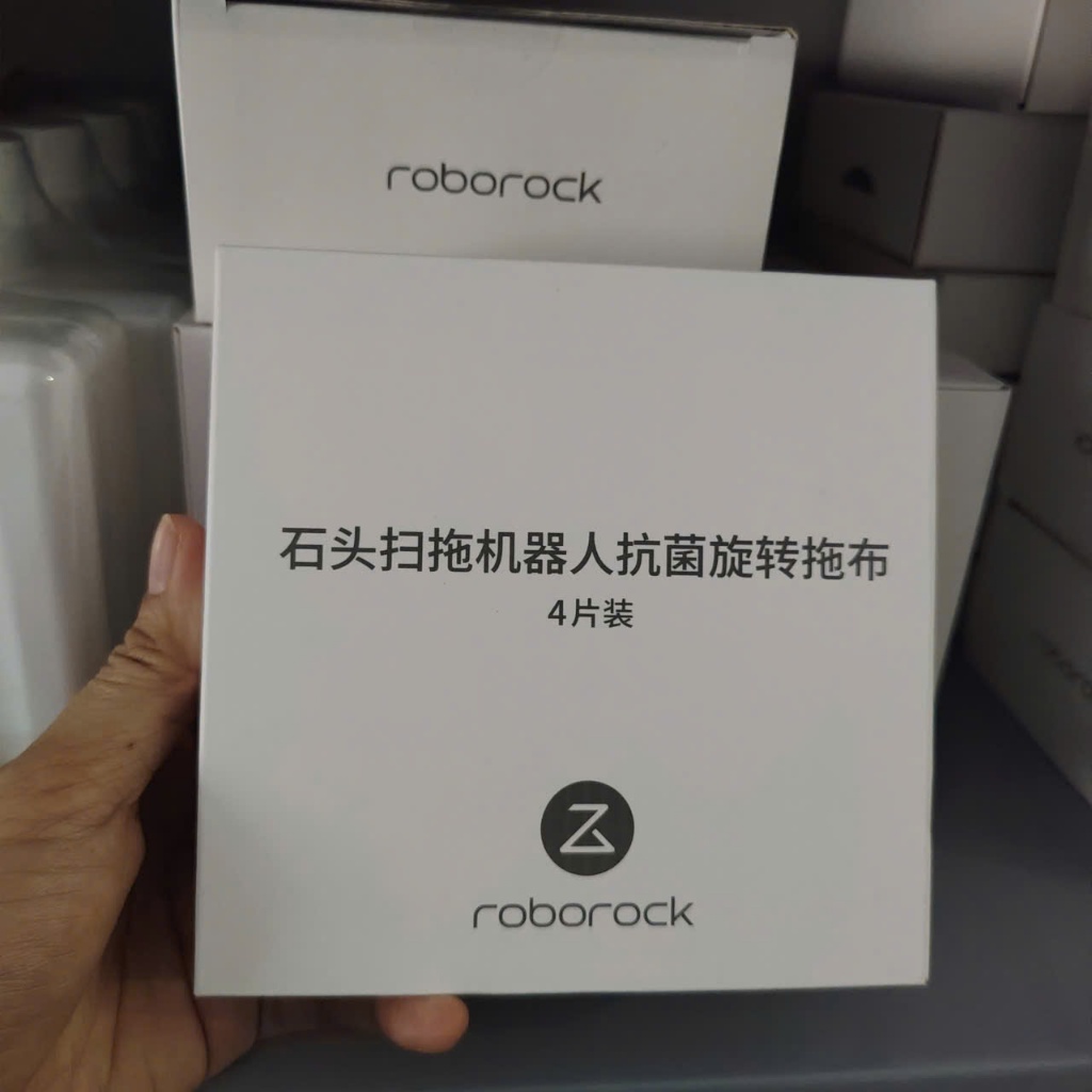 Hộp 4 khăn tròn Roborock QR 798 / Q revo 5AE / Q revo Edge / Q revo Edge 5V1 / Q Revo / QRevo MaxV /