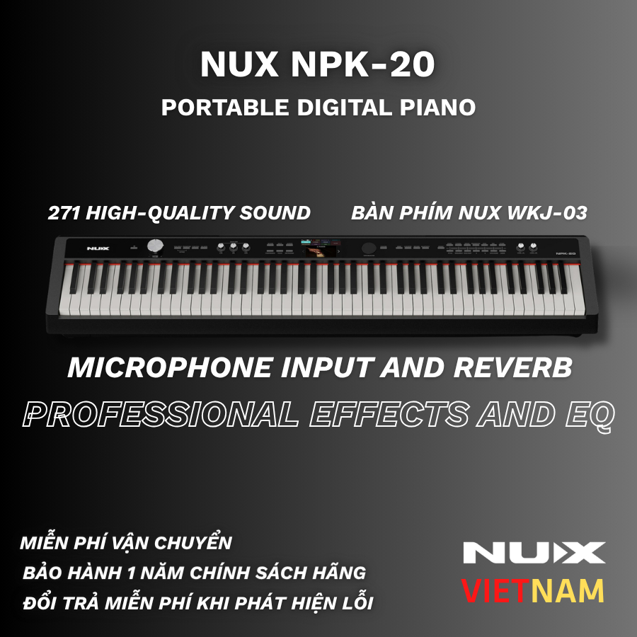 Đàn Piano Điện Nux NPK-20 ( Portable Digital Piano )