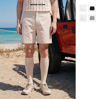 [N] Quần Short Straight Khaki Classic Vải Cotton Spandex Thoải Mái Thoáng Mát Năng Động, QS0139 SOME HOW STORE
