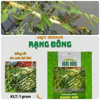 Hạt giống Rau nhút gói 1gr~20 hạt - Rau nhút ưa nước, có thể trồng cạn, sinh trưởng khỏe, trồng quanh năm
