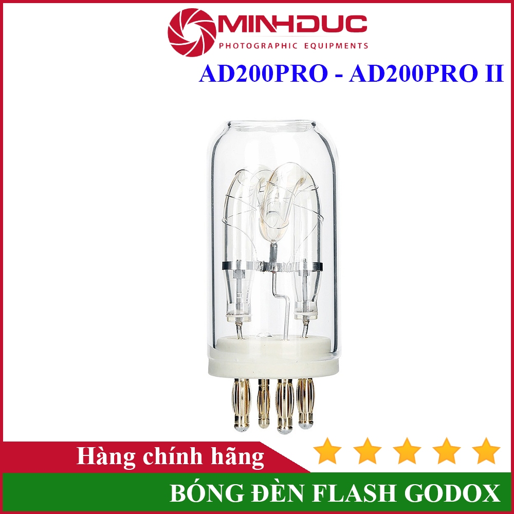 Bóng đèn Flash Godox AD200, AD200Pro, AD200Pro II - MINH ĐỨC CAMERA