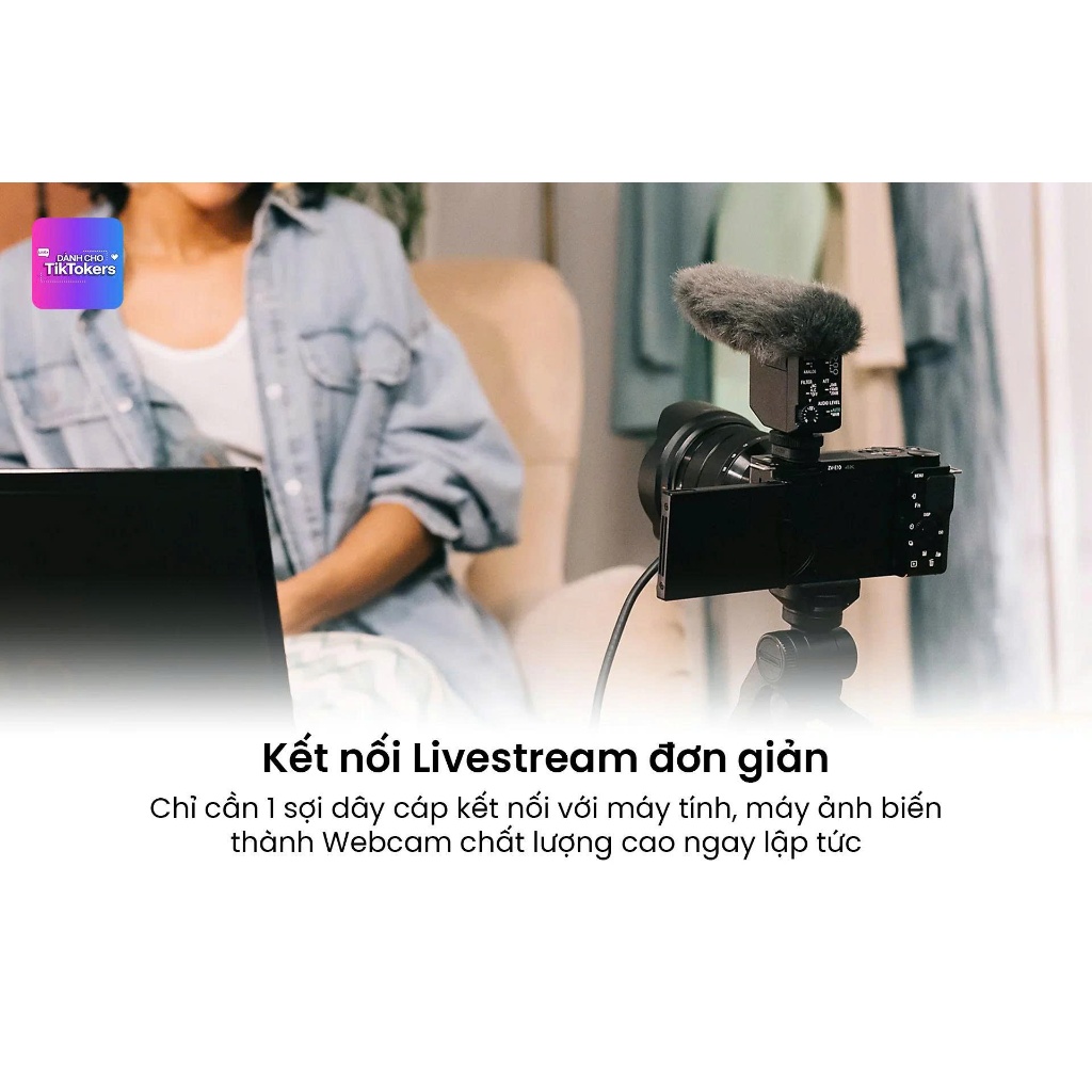 Máy ảnh kỹ thuật số ống kính rời ZV-E10 (đăng ký My Sony để được tặng thẻ nhớ) | BigBuy360 - bigbuy360.vn