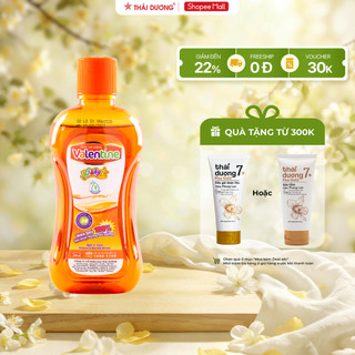Nước súc miệng trẻ em Valentine Kiddy Sao Thái Dương 250ml - Sao Thái Dương