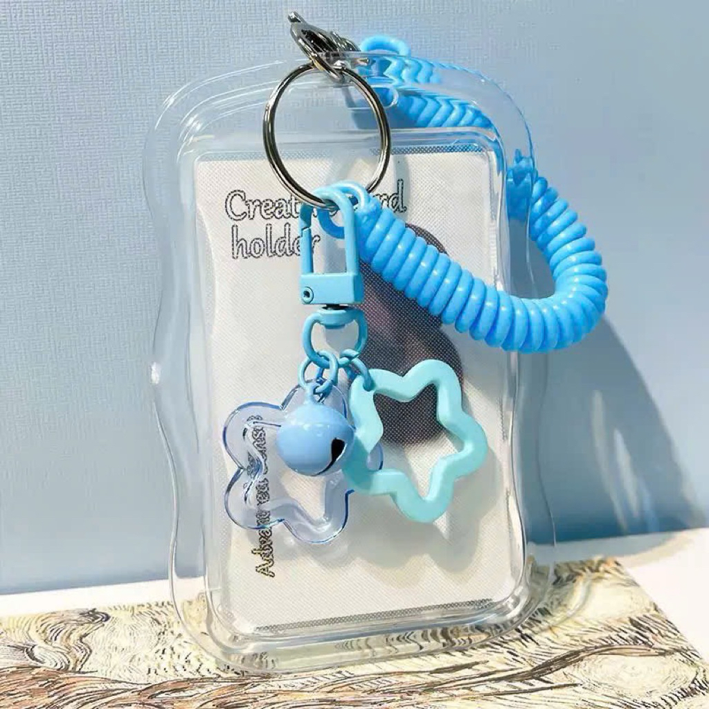 Card Holder trong suốt nhiều màu - Bao đựng thẻ - Bao đựng card bo góc xinh xắn
