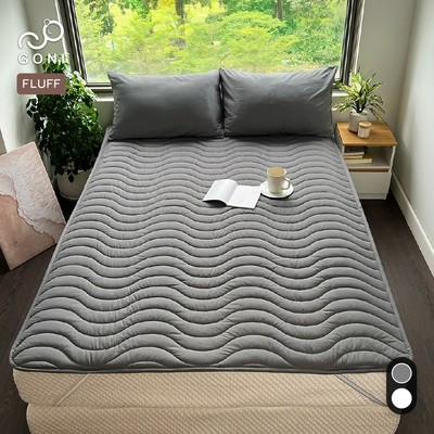 Tấm bảo vệ nệm chống thấm GONI FLUFF màu Xám hoặc Trắng, kích thước 1mx2m, 1m2x2m, 1m4x 2m, 1m6 x 2m, 1m8 x 2m, 2m2 x 2m