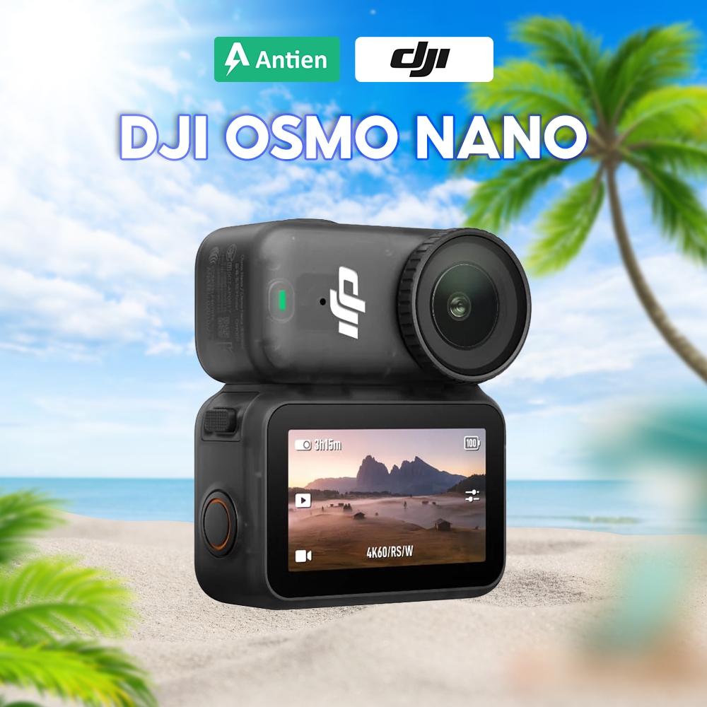 Camera hành động DJI Osmo Nano siêu nhẹ, nhỏ gọn, màn hình OLED, quay video lên đến 4K/60fps | BigBuy360 - bigbuy360.vn