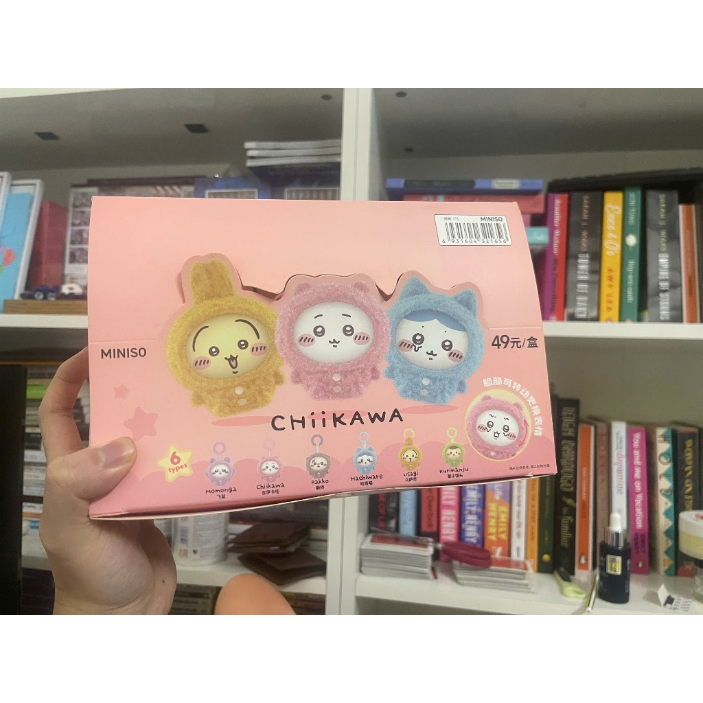 BLIND BOX MÓC KHÓA CHIIKAWA MULTI-FACED MINISO CHÍNH HÃNG