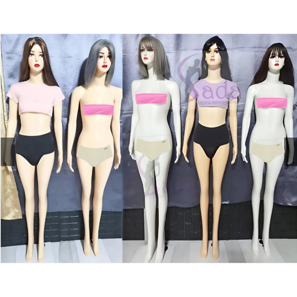 Manocanh nữ nguyên con đủ màu bằng nhựa không vỡ không bể - sada shop 06
