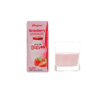 Sữa Hàn Quốc Binggrea vị dâu 200ml