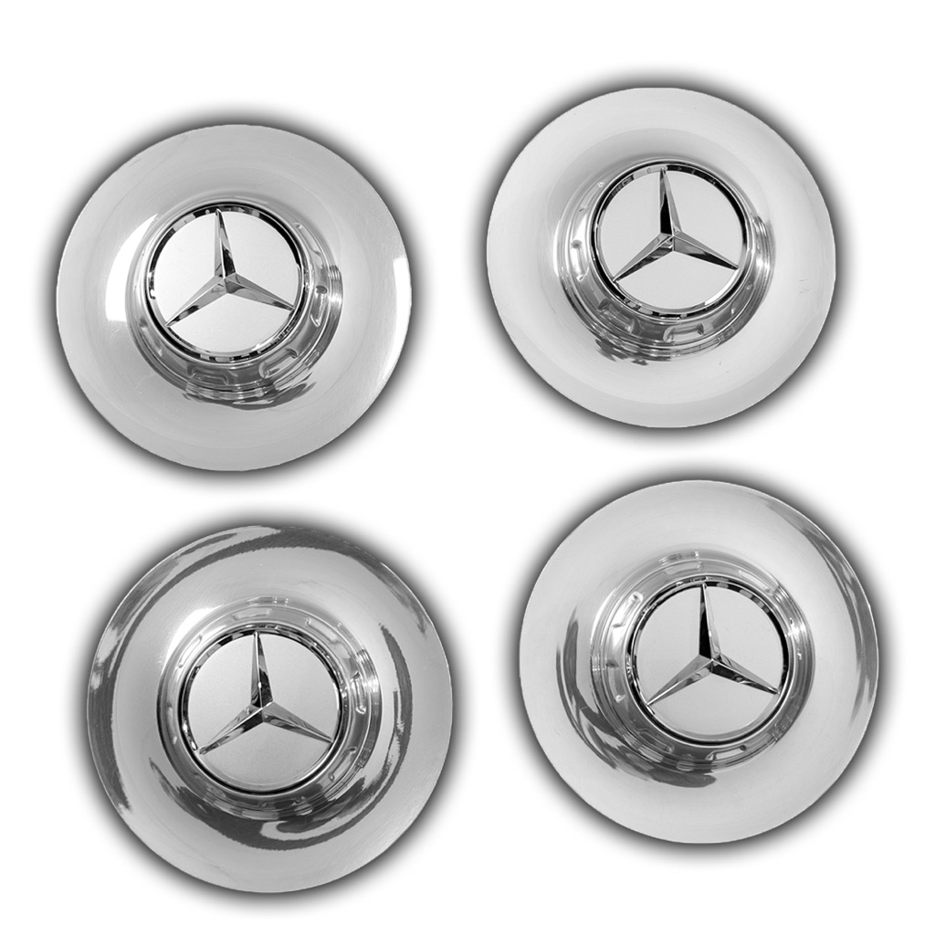 Logo mâm maybach S450 , S500 W222 , A2224002300 màu bạc , chụp mâm maybach S450