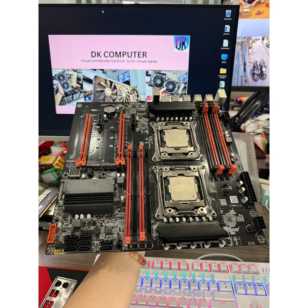 COMBO X99 Dual CPU OEM + 2 CPU Xeon E5-2680 V4