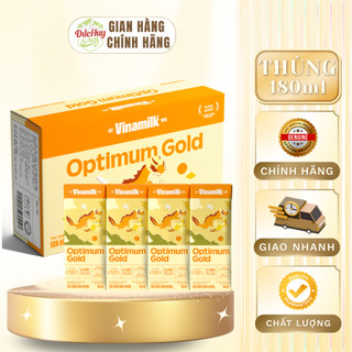 Thùng 48 hộp sữa bột pha sẳn vinamilk optimum gold loại 110ml,180ml