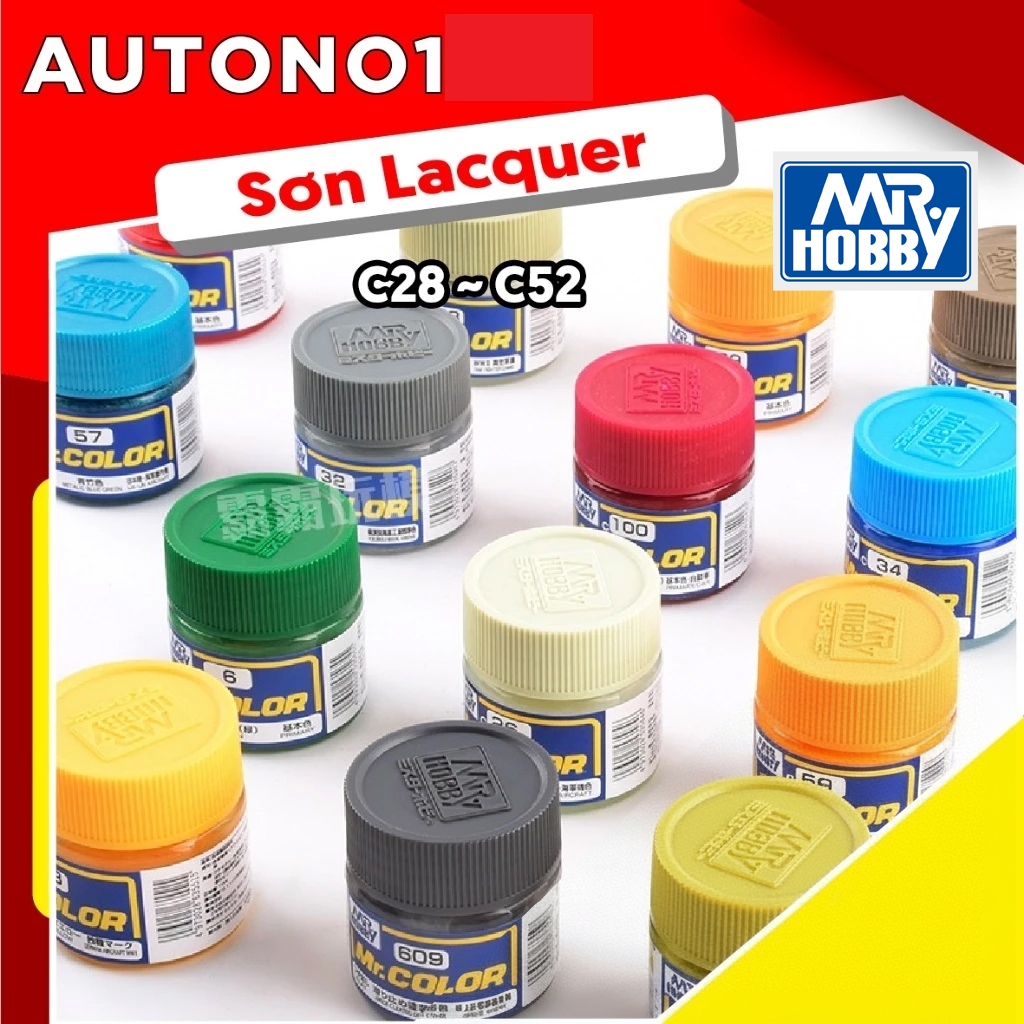 Lacquer ( C28 ~ C52 ) sơn mô hình Mr. Hobby - Mr. Color