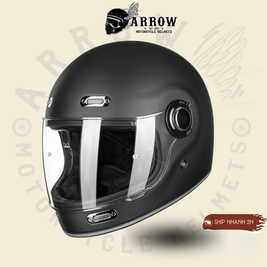 Mũ bảo hiểm Fullface ILM Z503 chuẩn DOT của Mỹ Arrow Shop