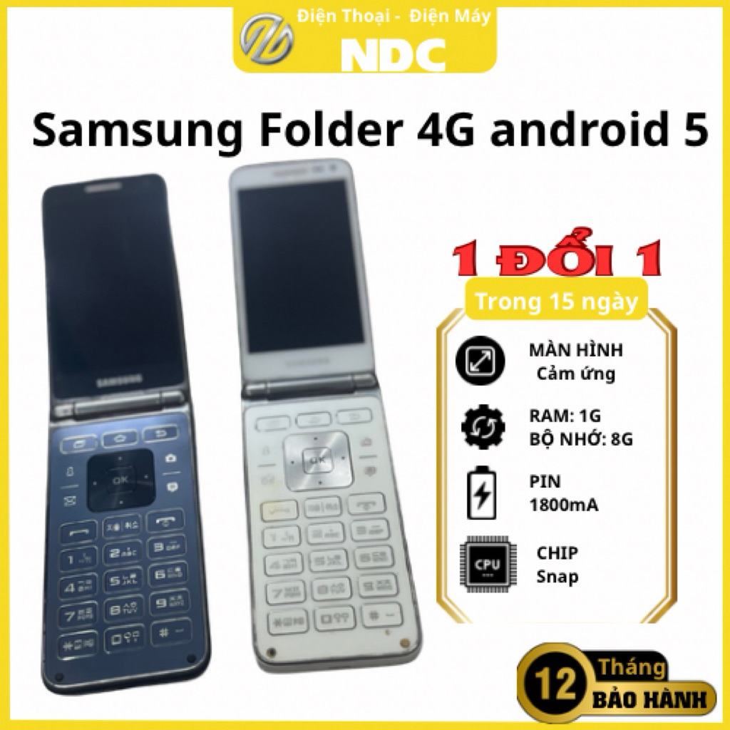 Điện thoại nắp gập Samsung Folder 1 2