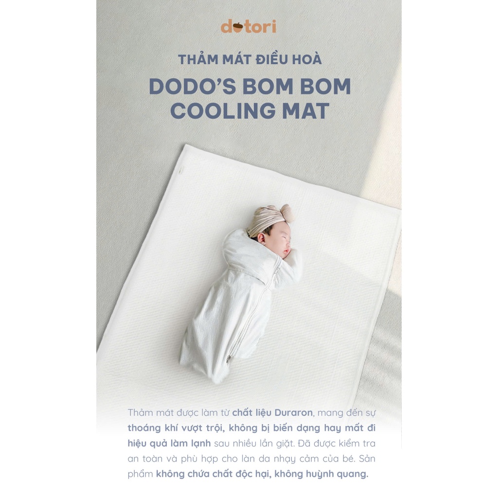 Thảm làm mát điều hòa DURARON AIR MESH cho bé DOTORI