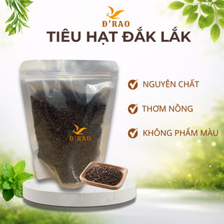 Tiêu Hạt Đen Nguyên Chất Đắk Lắk Nhà Trồng Sạch, Không Hoá Chất Tiêu Đen Khô Nguyên Hạt Thơm Cay