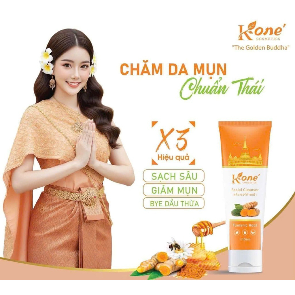 Sữa rửa mặt kone nghệ chính hãng