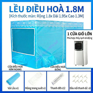Lều Cách Nhiệt Chuyên Dụng Cho Điều Hoà Di Động, Điều Hoà Mini, Điều Hoà 1 Cục