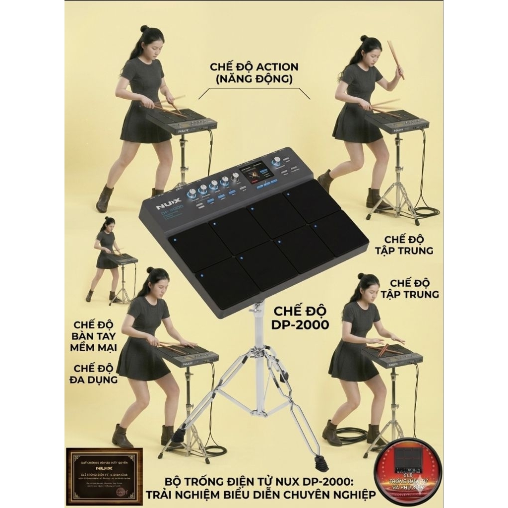 NUX DP2000 Chính Hãng