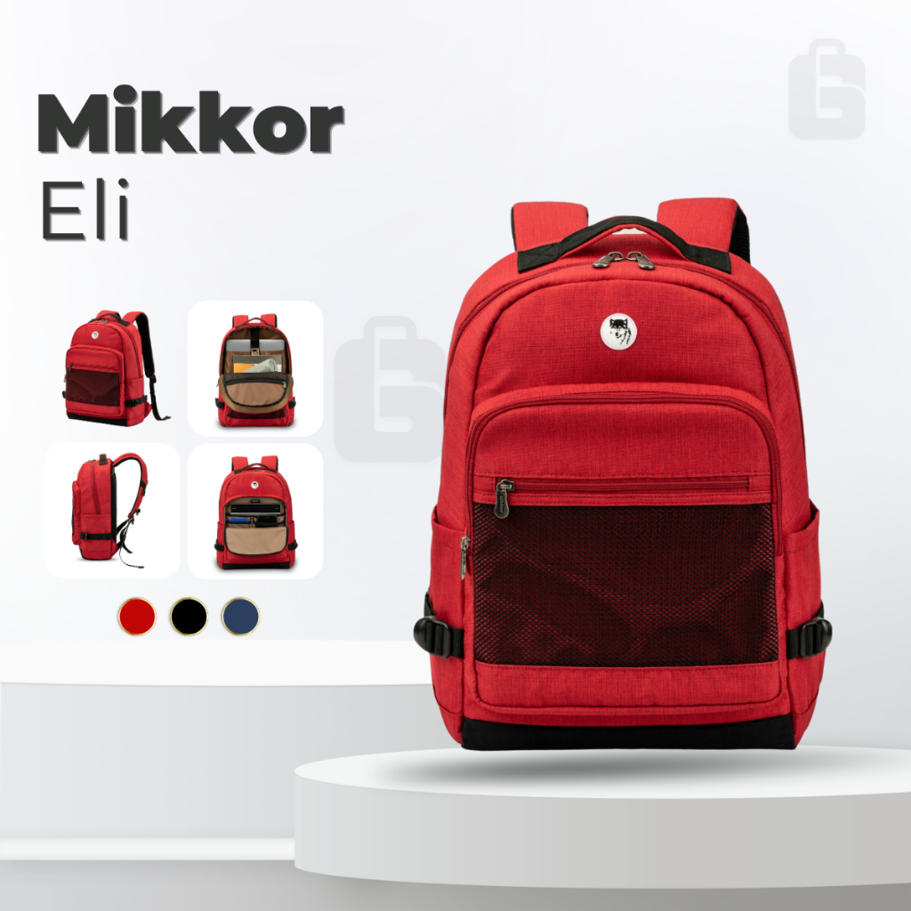 [MIKKOR] Balo Laptop Cao Cấp Mikkor The Eli Backpack