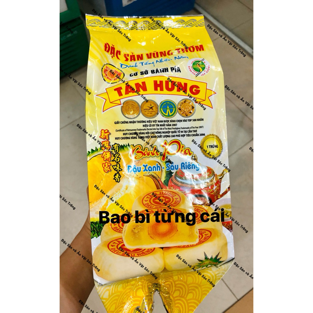 Bánh Pía Tân Hưng Cao cấp(bao bì từng cái)
