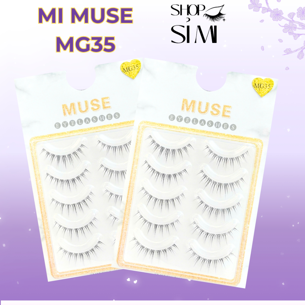 MI MUSE MG35, MI GÂN TRONG, MI GIẢ SỢI MỎNG NHẸ TỰ NHIÊN - Shop Sỉ Mi