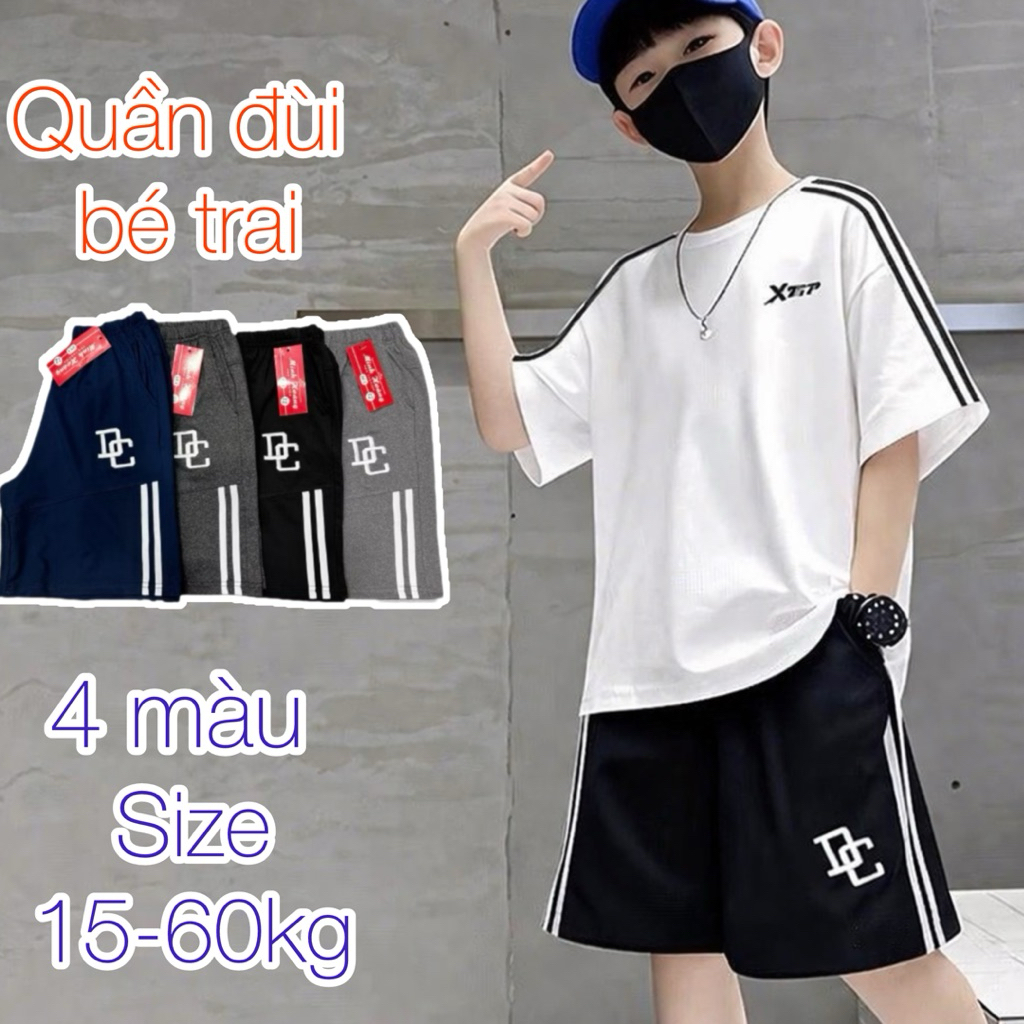COMBO 3 QUẦN SHORT BÉ TRAI CÓ (LOẠI XỊN)