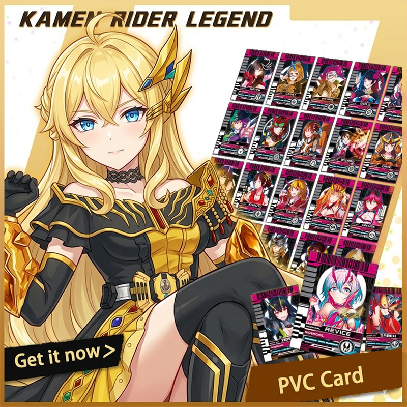 [Có Sẳn] Rider card Sưu tập kamen rider Decade Rider Girl  của series phim Siêu nhân Kamen rider Dec